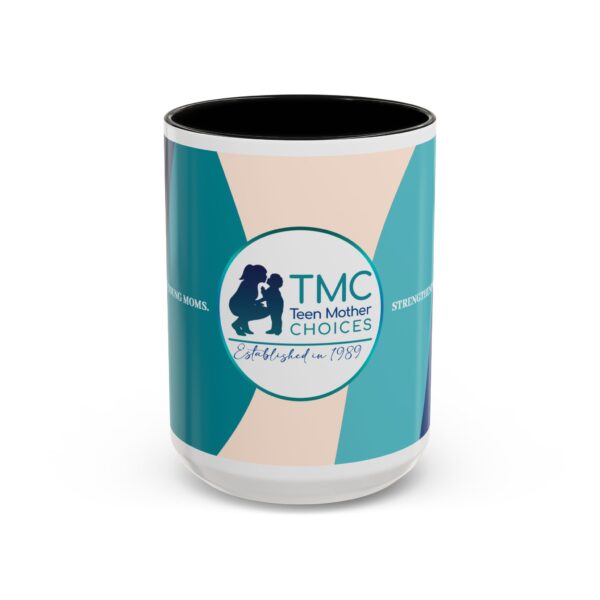 TMC Blue Swirl logo mug | Accent Coffee Mug 11oz or 15oz - Image 29
