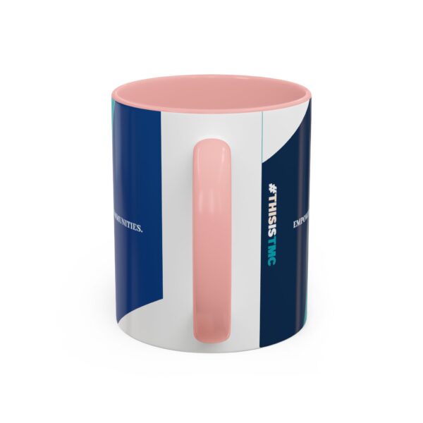 TMC Blue Swirl logo mug | Accent Coffee Mug 11oz or 15oz - Image 8
