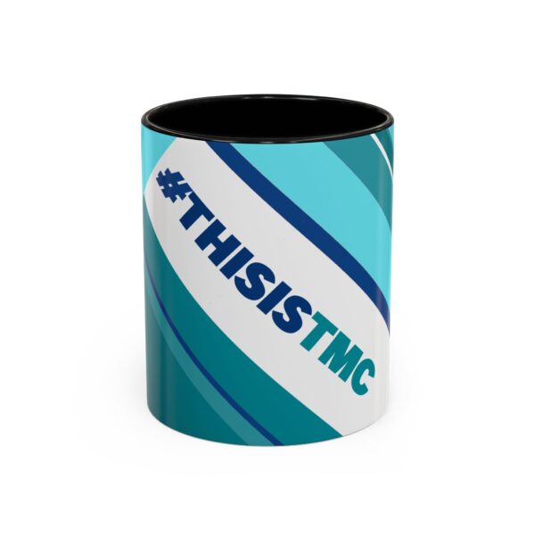 #ThisisTMC blue logo mug | Accent Coffee Mug 11oz or 15oz - Image 25