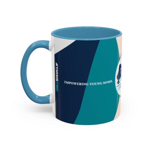 TMC Blue Swirl logo mug | Accent Coffee Mug 11oz or 15oz - Image 19