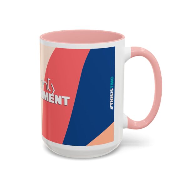 TMC Colorful "Uncertainty to Empowerment" mug | Accent Coffee Mug 11oz or 15oz - Image 14