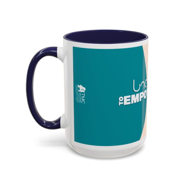 TMC Colorful "Uncertainty to Empowerment" mug | Accent Coffee Mug 11oz or 15oz - Image 11