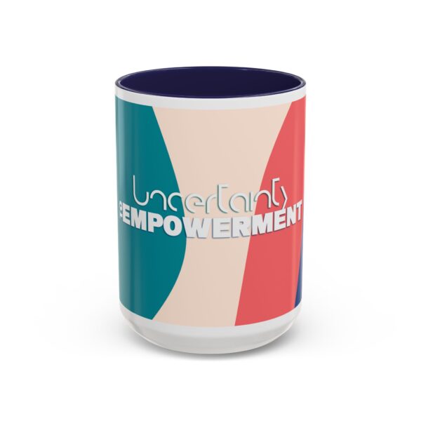 TMC Colorful "Uncertainty to Empowerment" mug | Accent Coffee Mug 11oz or 15oz - Image 9