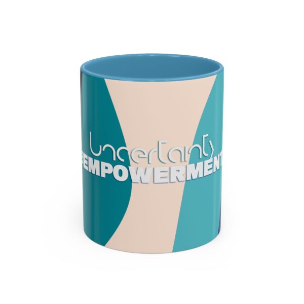 TMC Blue "Uncertainty to Empowerment" mug | Accent Coffee Mug 11oz or 15oz - Image 17