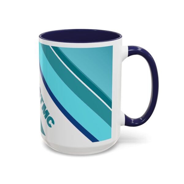 #ThisisTMC blue logo mug | Accent Coffee Mug 11oz or 15oz - Image 10