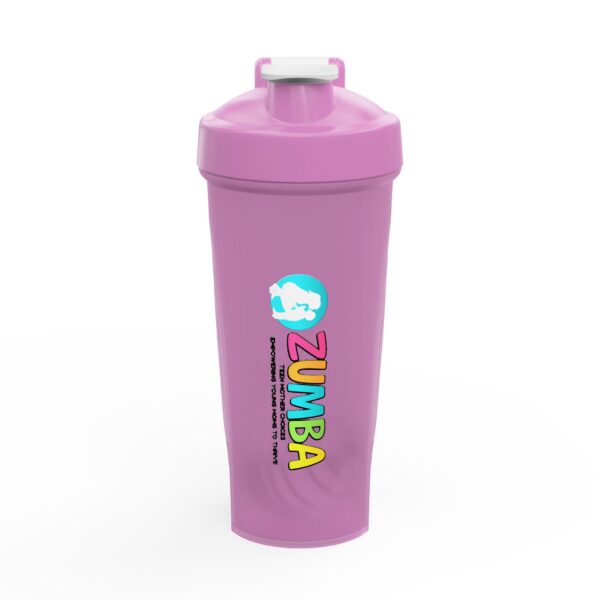 Zumba Logo Protein Shaker Bottle – Colorful Fitness Shaker for Gym & Dance Workouts - Image 3