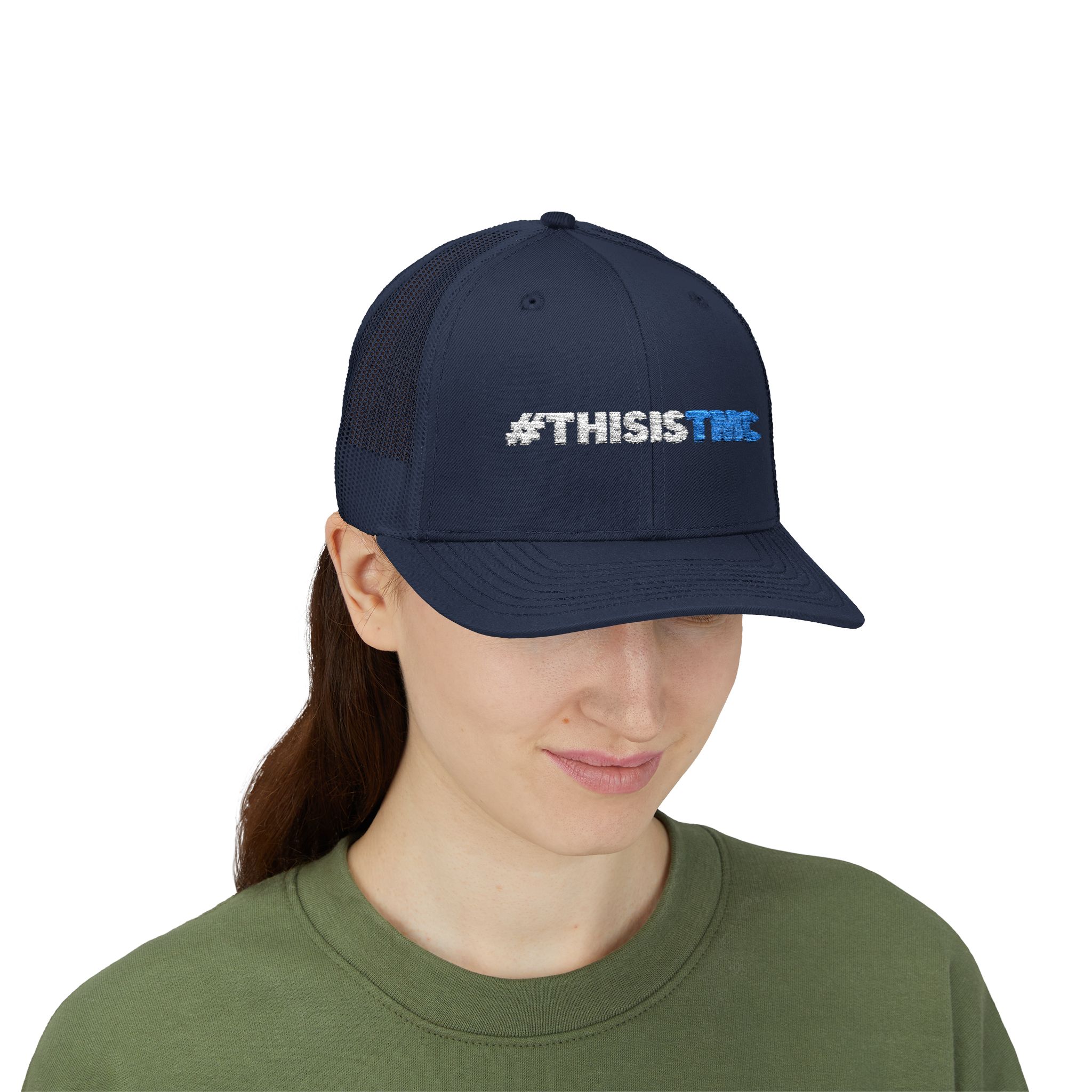 #ThisIsTMC Logo Snapback Trucker Cap - Image 34
