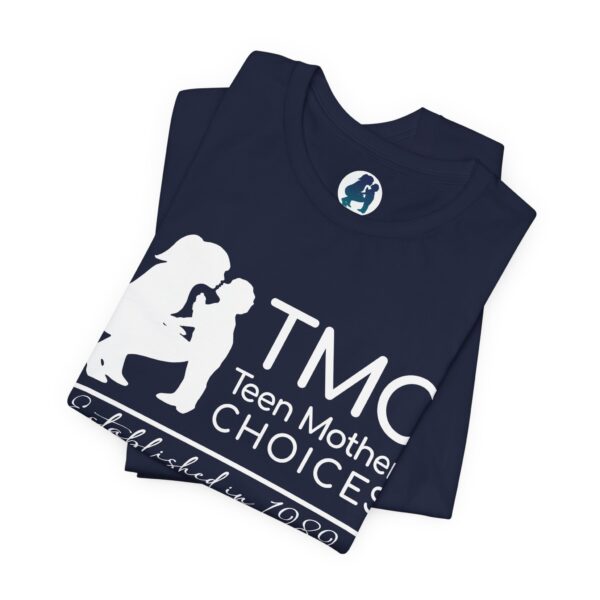 TMC White Logo Unisex Jersey Short Sleeve Tee - Image 51
