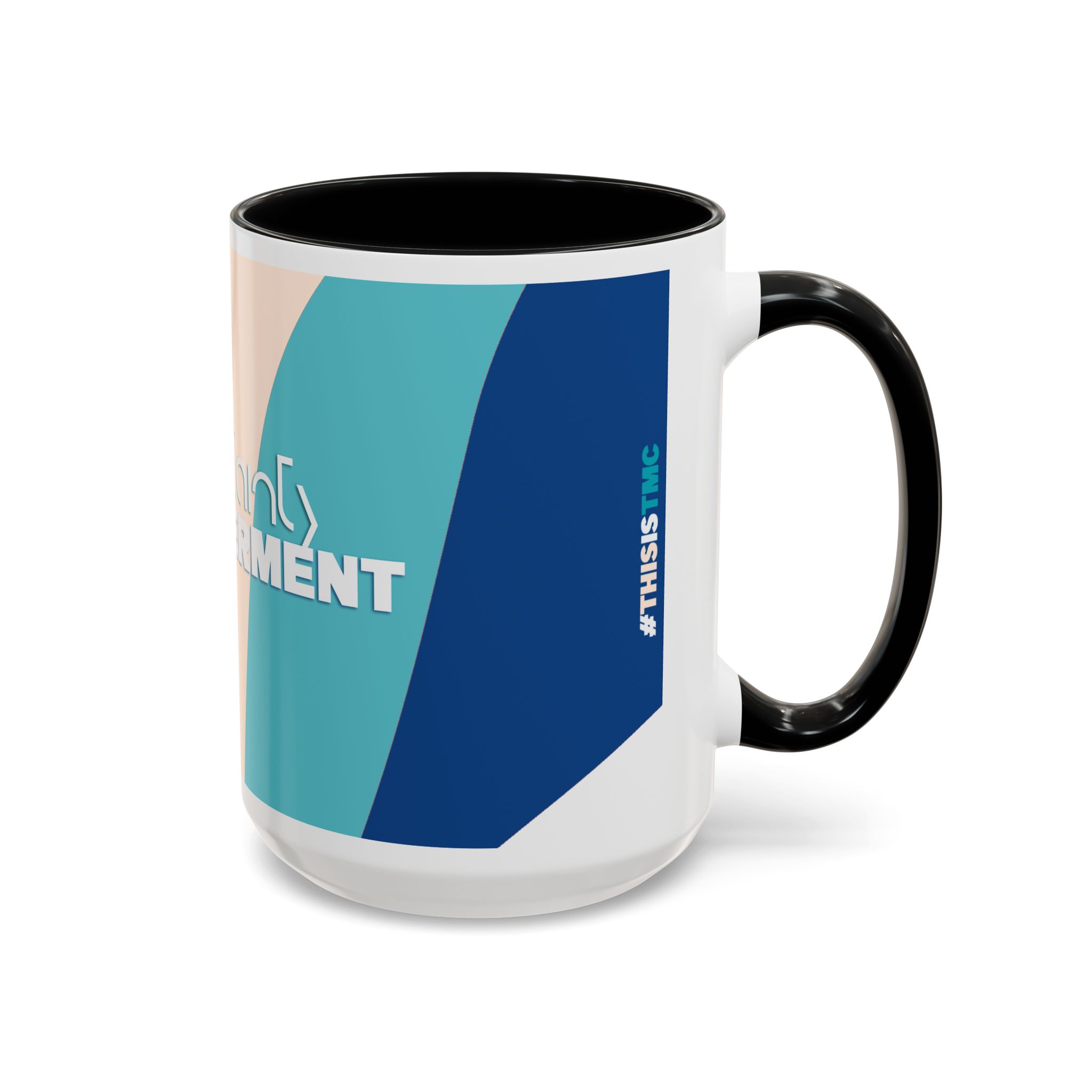 TMC Blue "Uncertainty to Empowerment" mug | Accent Coffee Mug 11oz or 15oz - Image 30