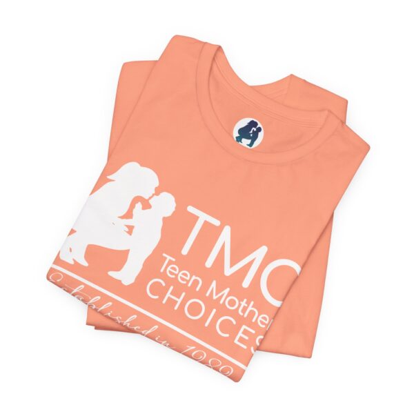 TMC White Logo Unisex Jersey Short Sleeve Tee - Image 19