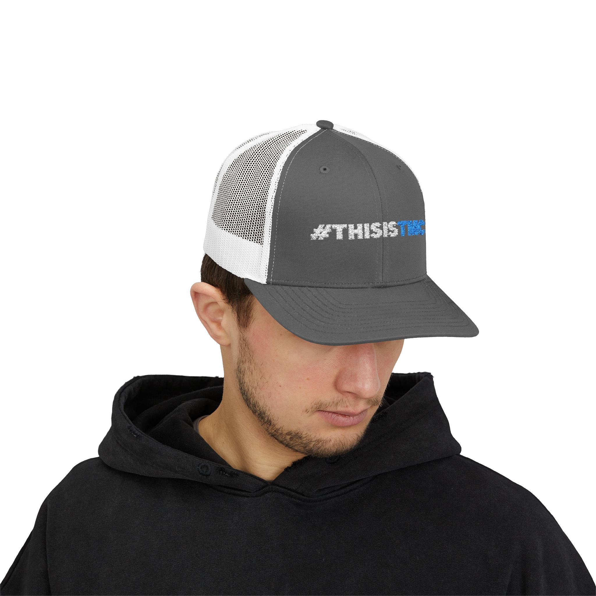 #ThisIsTMC Logo Snapback Trucker Cap - Image 17