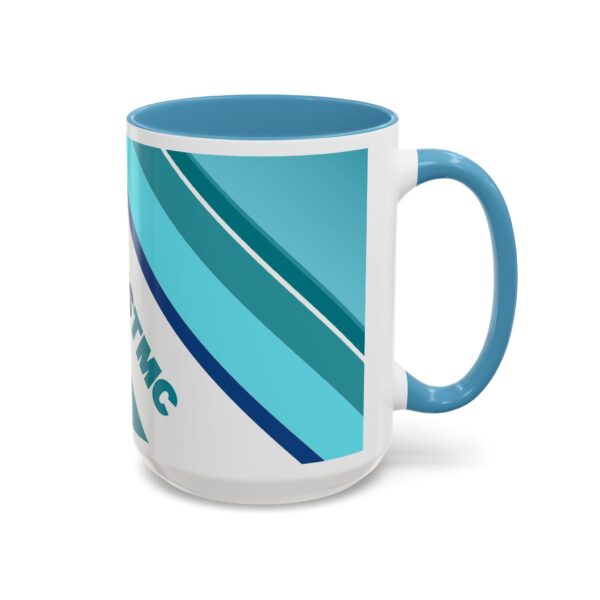 #ThisisTMC blue logo mug | Accent Coffee Mug 11oz or 15oz - Image 22