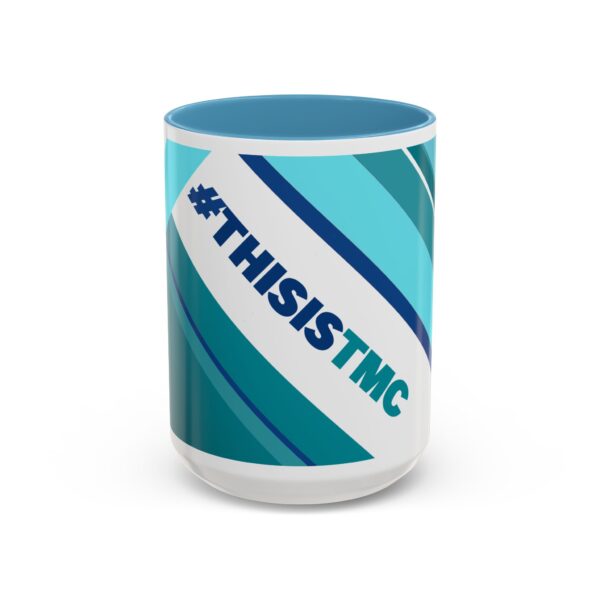 #ThisisTMC blue logo mug | Accent Coffee Mug 11oz or 15oz - Image 21