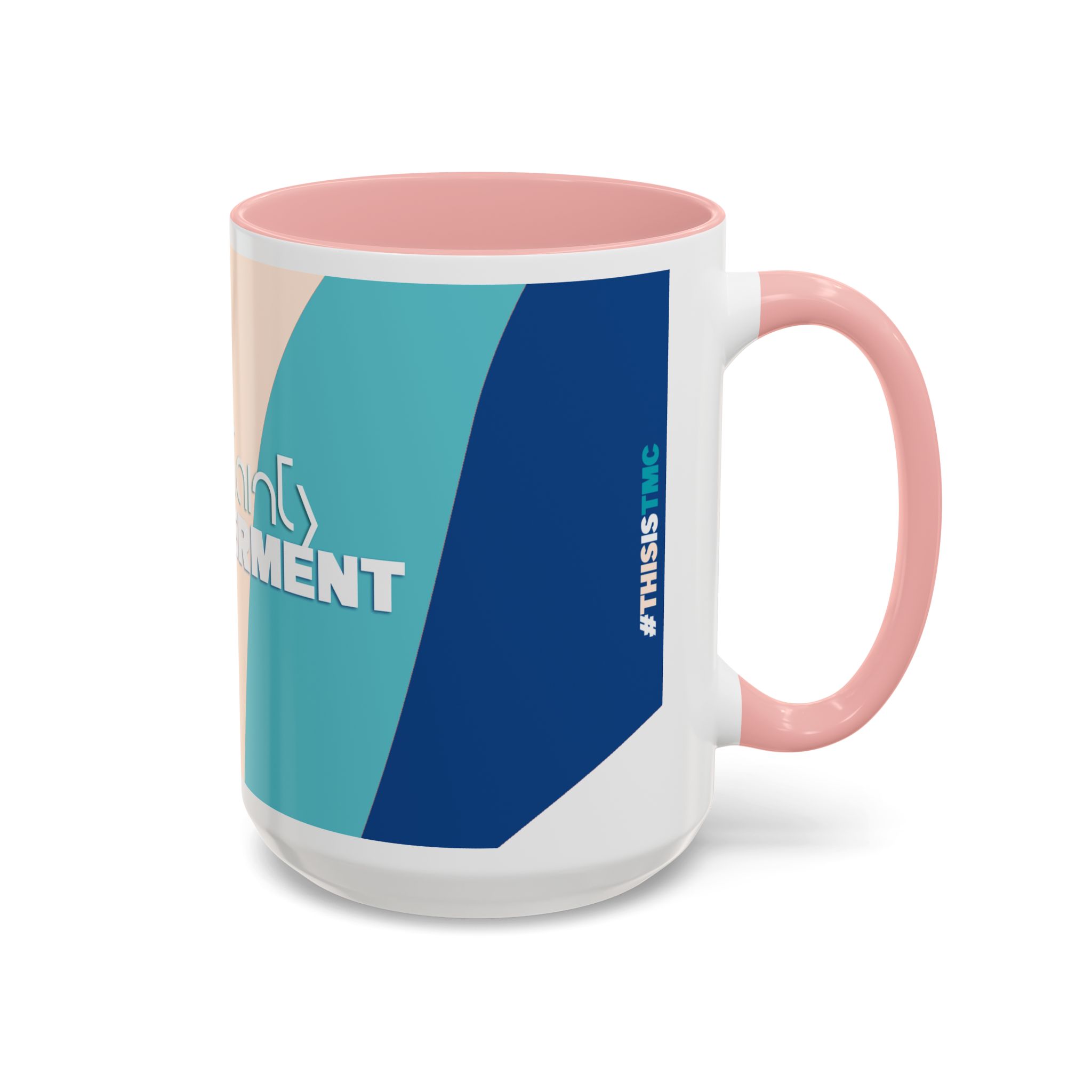 TMC Blue "Uncertainty to Empowerment" mug | Accent Coffee Mug 11oz or 15oz - Image 14