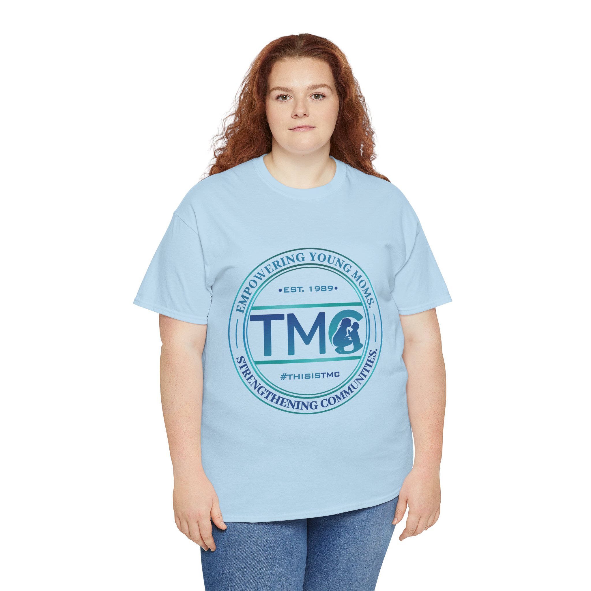 TMC Seal Logo Unisex Heavy Cotton Tee - Image 4