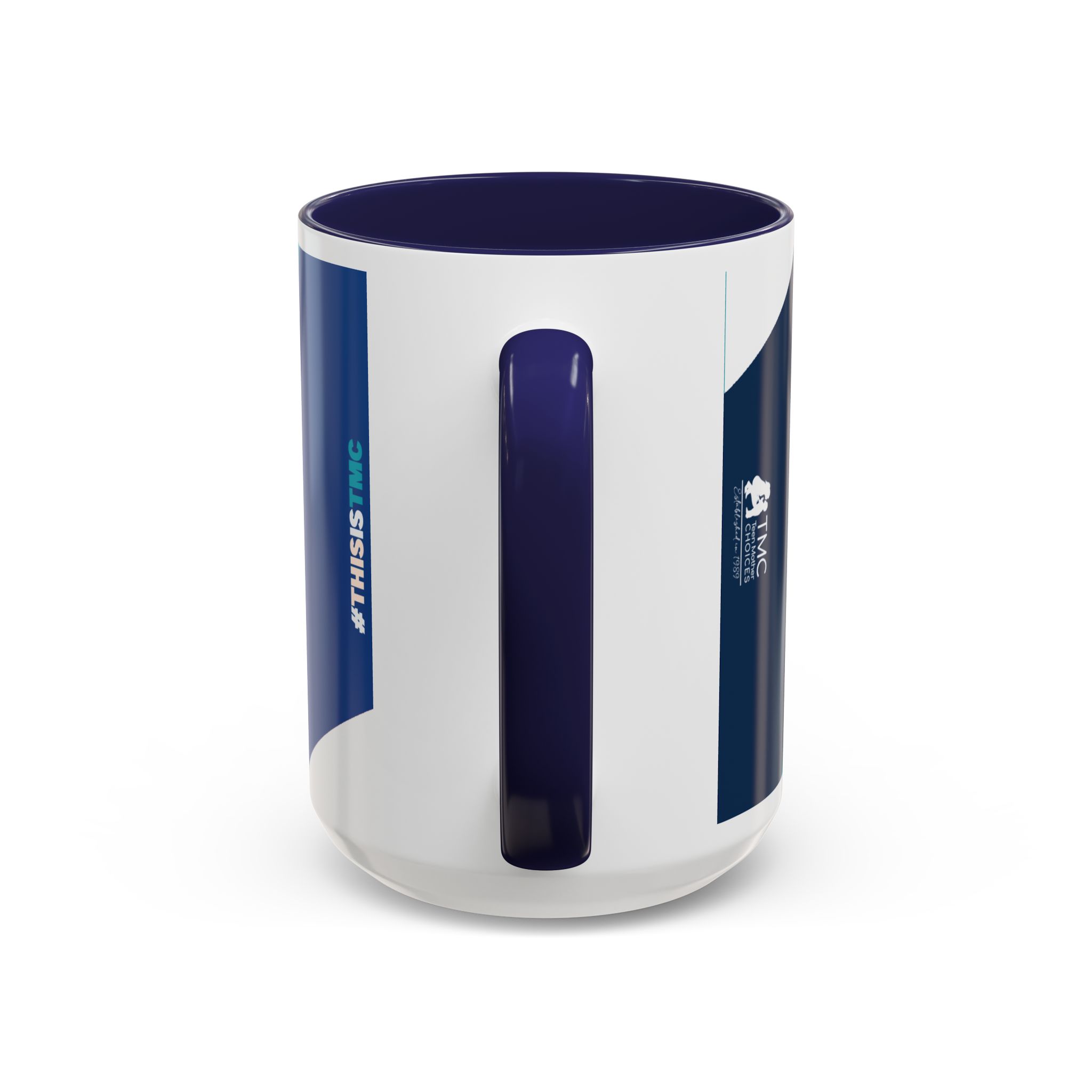TMC Blue "Uncertainty to Empowerment" mug | Accent Coffee Mug 11oz or 15oz - Image 12