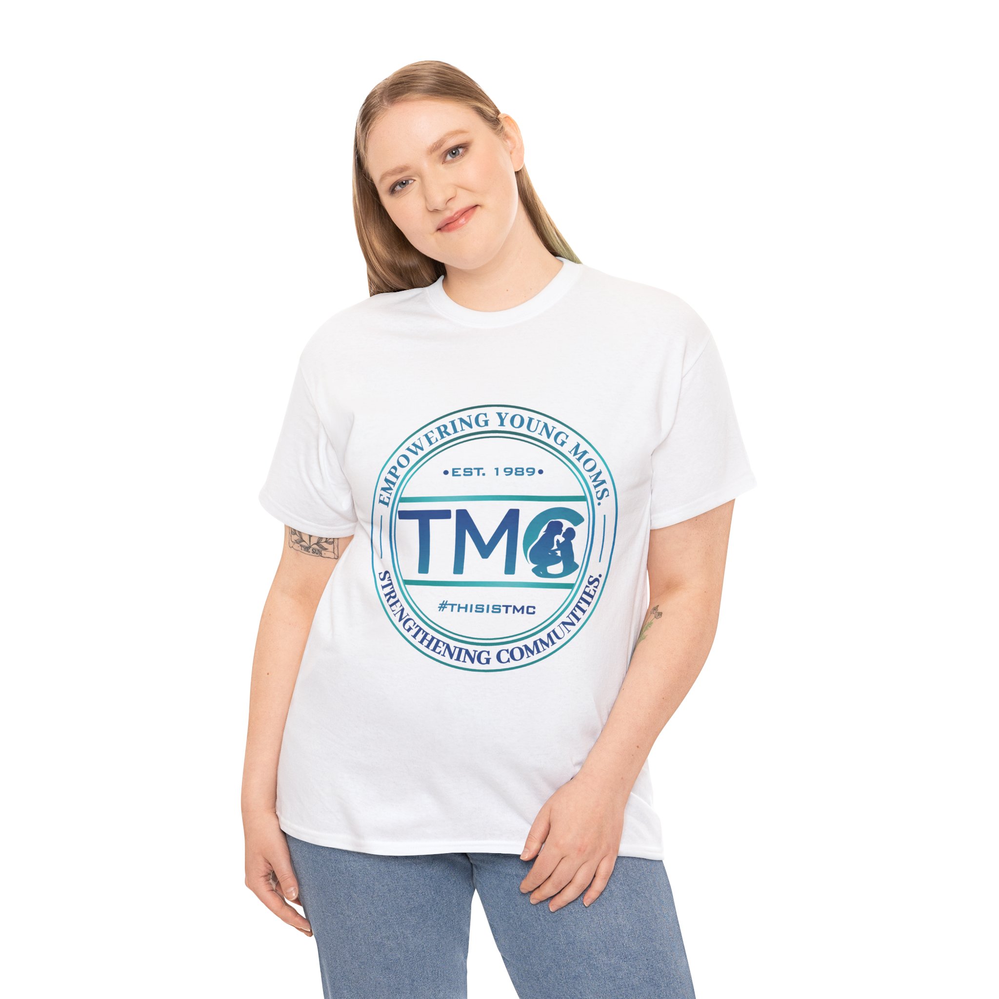 TMC Seal Logo Unisex Heavy Cotton Tee - Image 21