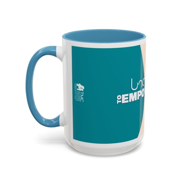 TMC Colorful "Uncertainty to Empowerment" mug | Accent Coffee Mug 11oz or 15oz - Image 23