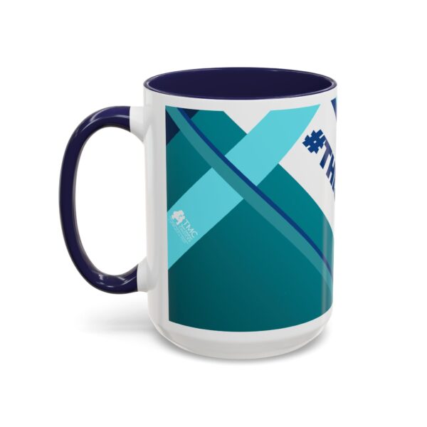 #ThisisTMC blue logo mug | Accent Coffee Mug 11oz or 15oz - Image 11