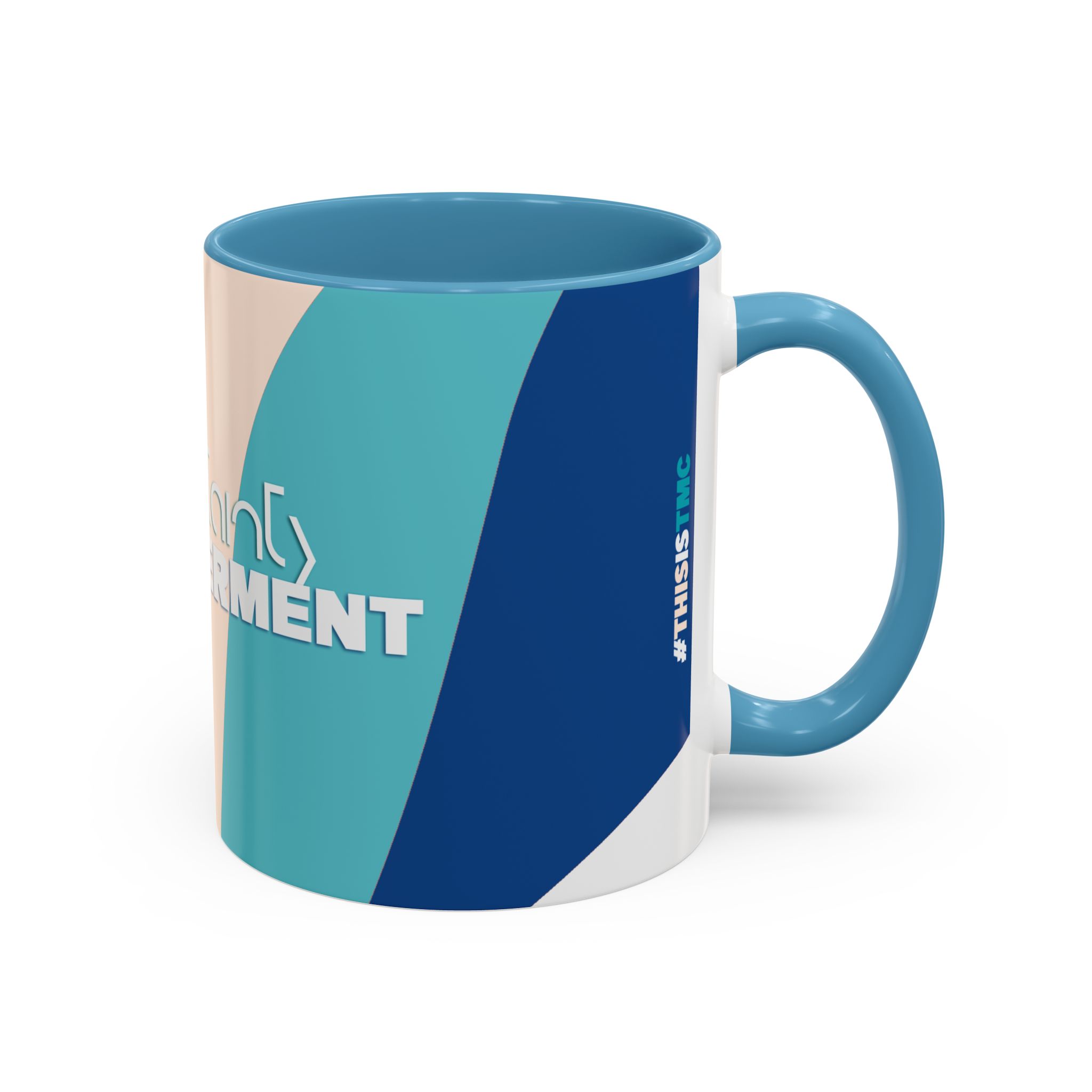 TMC Blue "Uncertainty to Empowerment" mug | Accent Coffee Mug 11oz or 15oz - Image 18