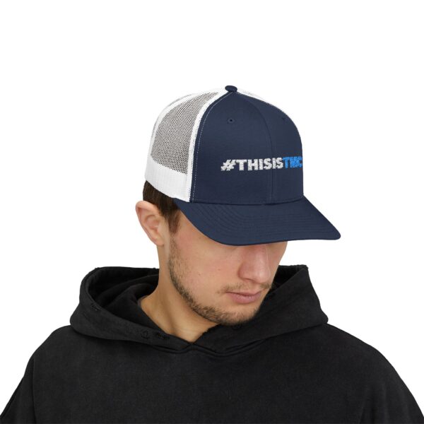 #ThisIsTMC Logo Snapback Trucker Cap - Image 7