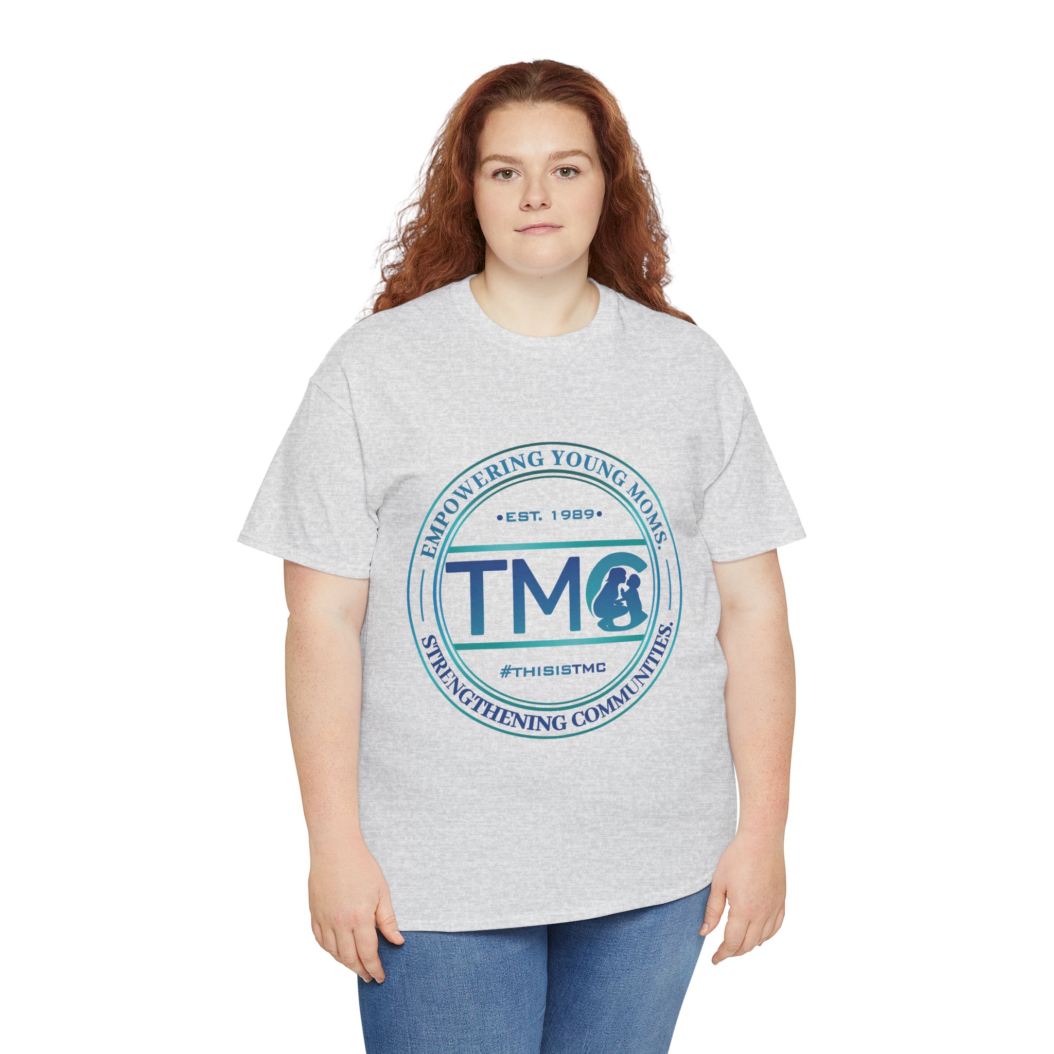 TMC Seal Logo Unisex Heavy Cotton Tee - Image 24