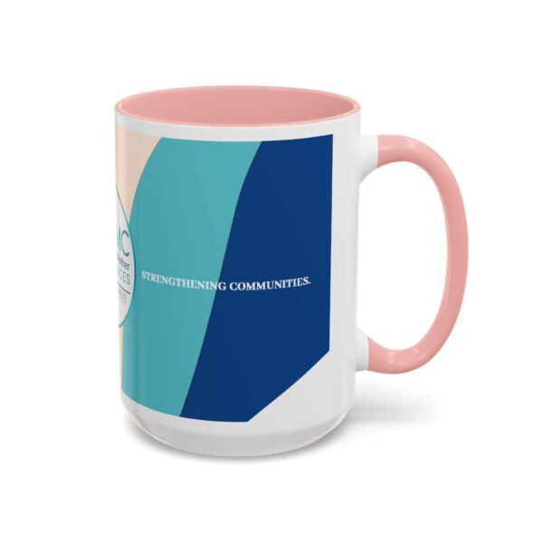 TMC Blue Swirl logo mug | Accent Coffee Mug 11oz or 15oz - Image 14