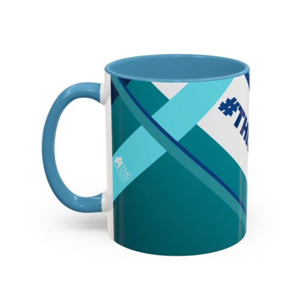 #ThisisTMC blue logo mug | Accent Coffee Mug 11oz or 15oz - Image 19