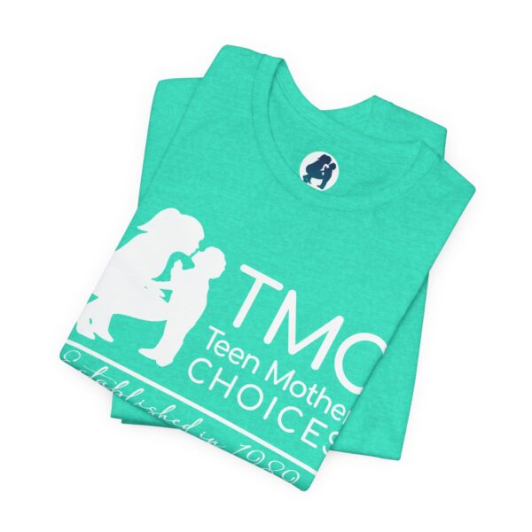 TMC White Logo Unisex Jersey Short Sleeve Tee - Image 27