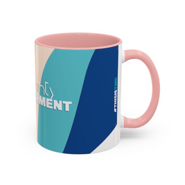 TMC Blue "Uncertainty to Empowerment" mug | Accent Coffee Mug 11oz or 15oz - Image 6