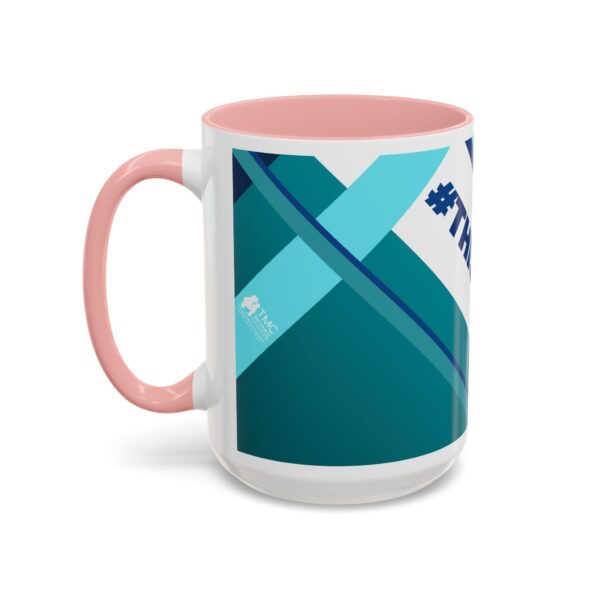 #ThisisTMC blue logo mug | Accent Coffee Mug 11oz or 15oz - Image 15