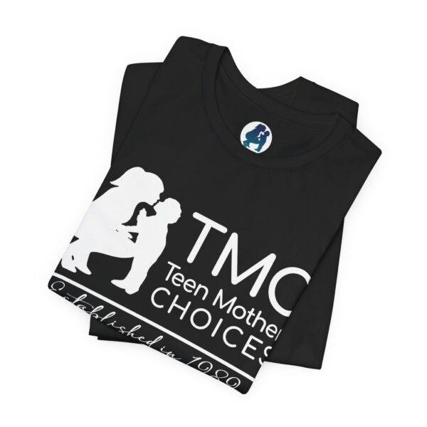 TMC White Logo Unisex Jersey Short Sleeve Tee - Image 15