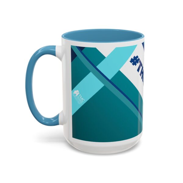 #ThisisTMC blue logo mug | Accent Coffee Mug 11oz or 15oz - Image 23