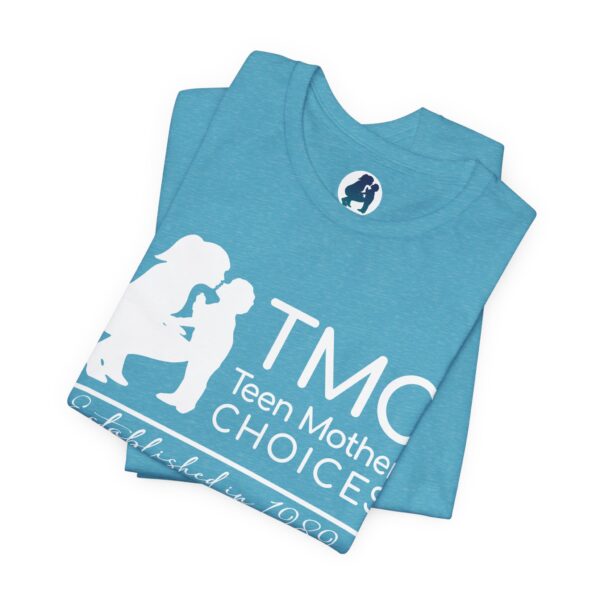 TMC White Logo Unisex Jersey Short Sleeve Tee - Image 47