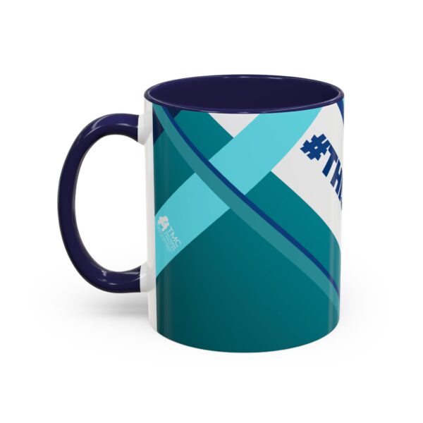 #ThisisTMC blue logo mug | Accent Coffee Mug 11oz or 15oz - Image 3