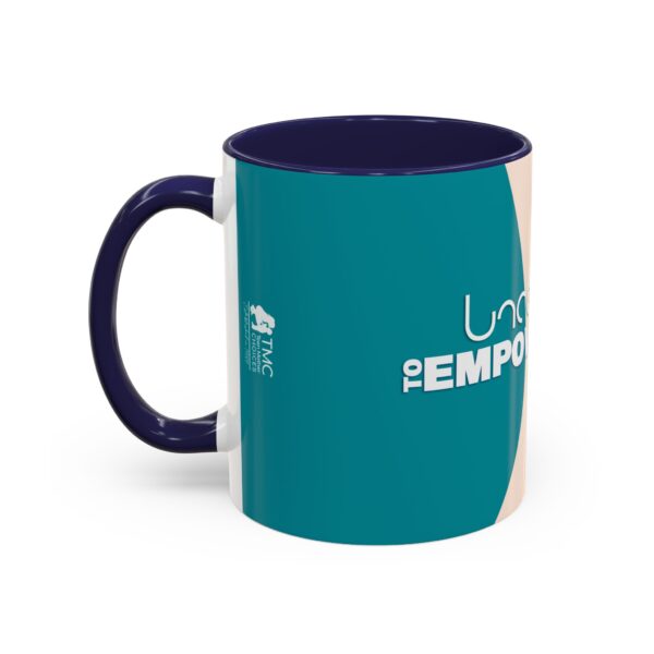 TMC Colorful "Uncertainty to Empowerment" mug | Accent Coffee Mug 11oz or 15oz - Image 3