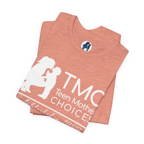 TMC White Logo Unisex Jersey Short Sleeve Tee - Image 3