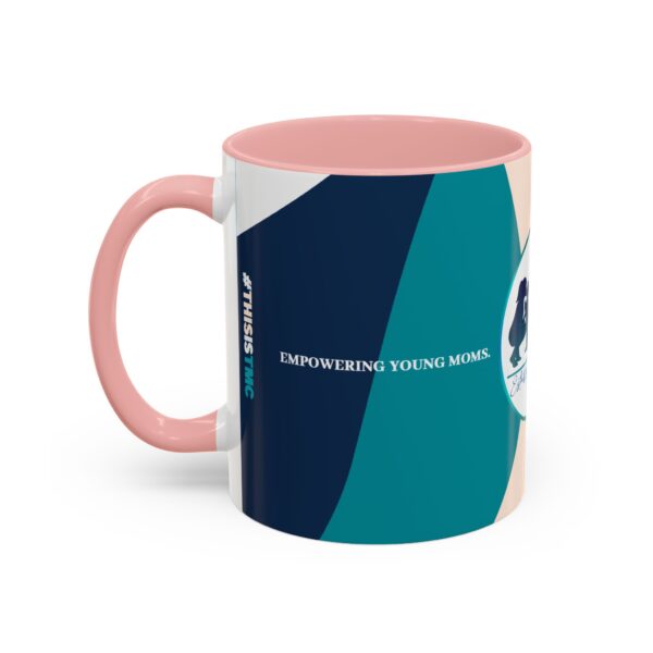 TMC Blue Swirl logo mug | Accent Coffee Mug 11oz or 15oz - Image 7
