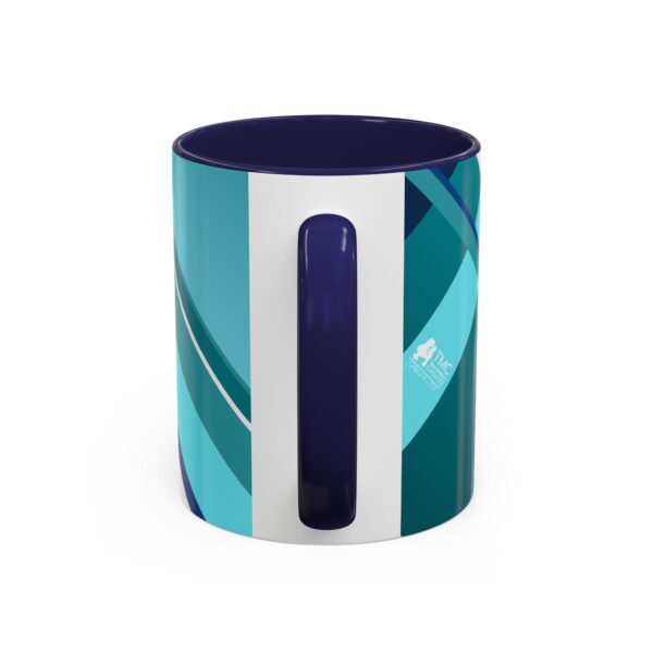 #ThisisTMC blue logo mug | Accent Coffee Mug 11oz or 15oz - Image 4
