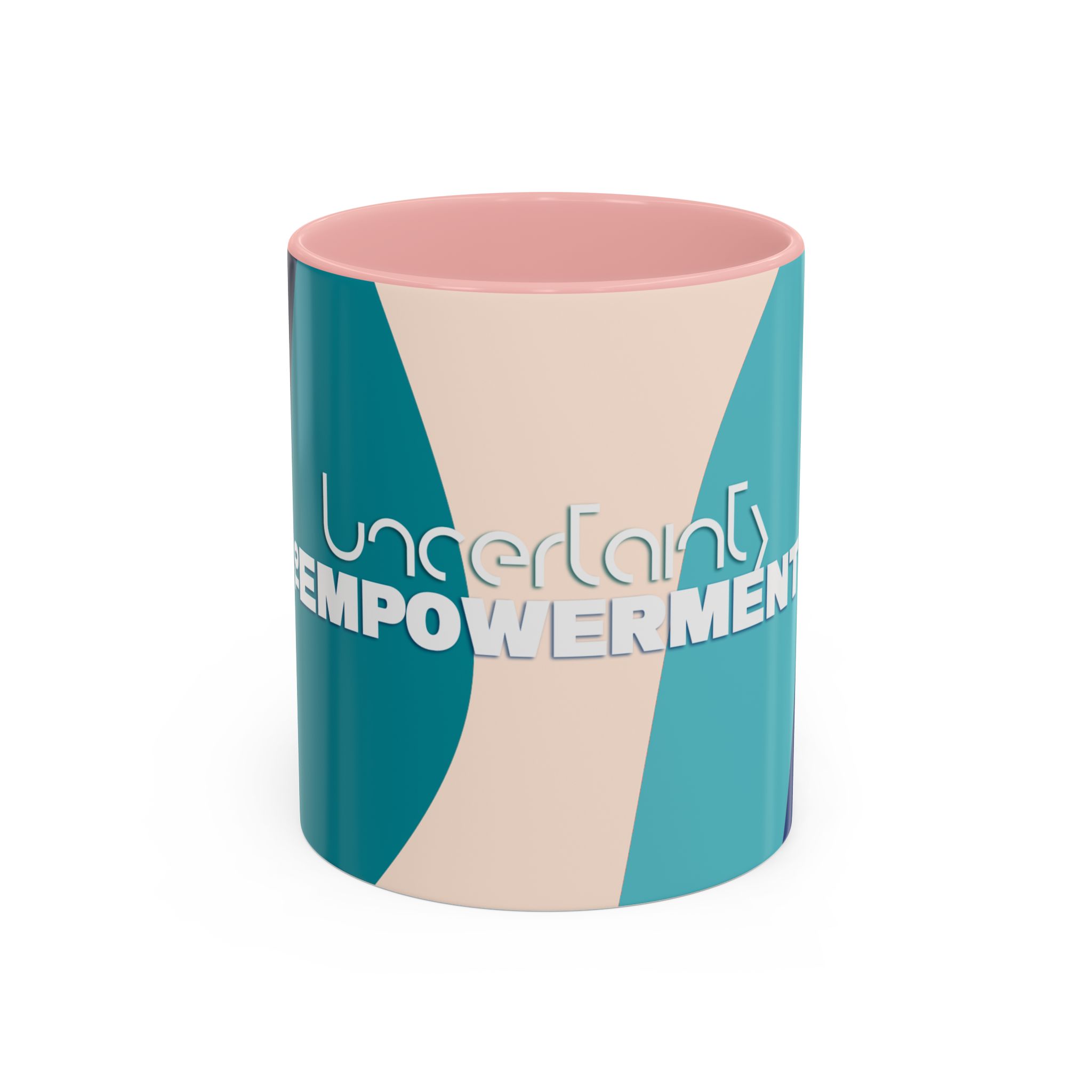 TMC Blue "Uncertainty to Empowerment" mug | Accent Coffee Mug 11oz or 15oz - Image 5