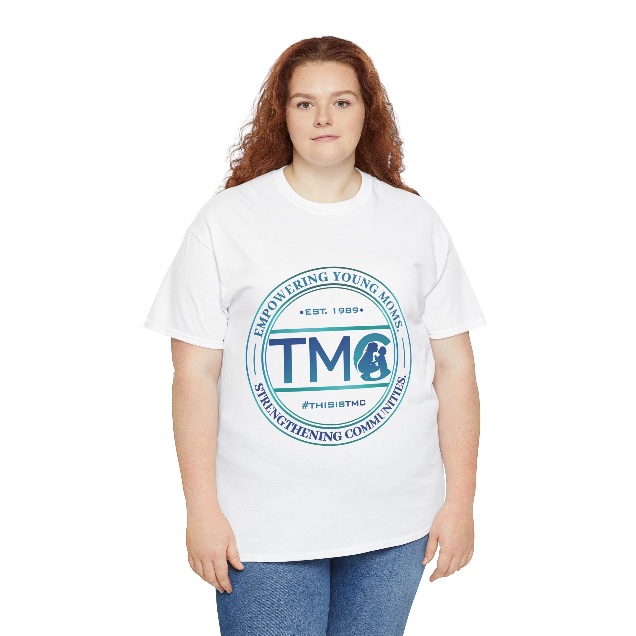 TMC Seal Logo Unisex Heavy Cotton Tee - Image 17
