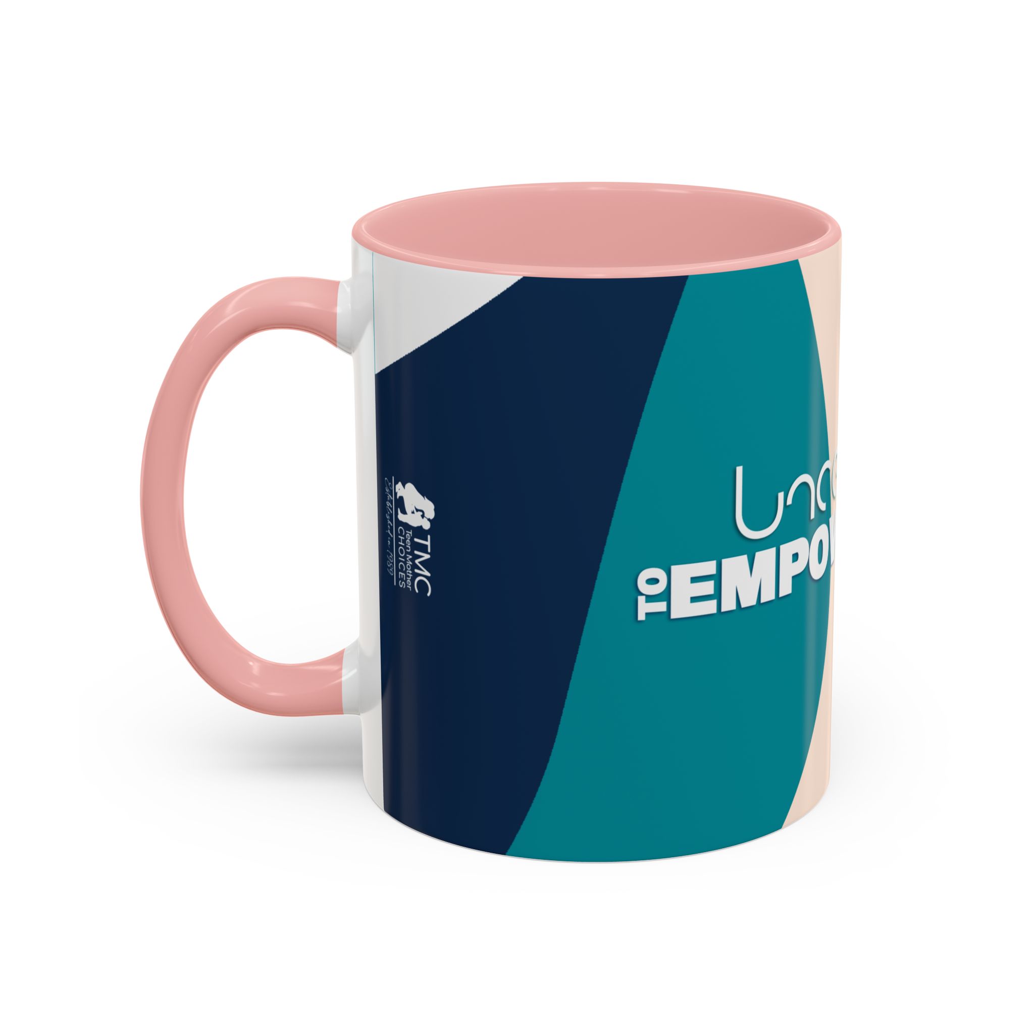 TMC Blue "Uncertainty to Empowerment" mug | Accent Coffee Mug 11oz or 15oz - Image 7