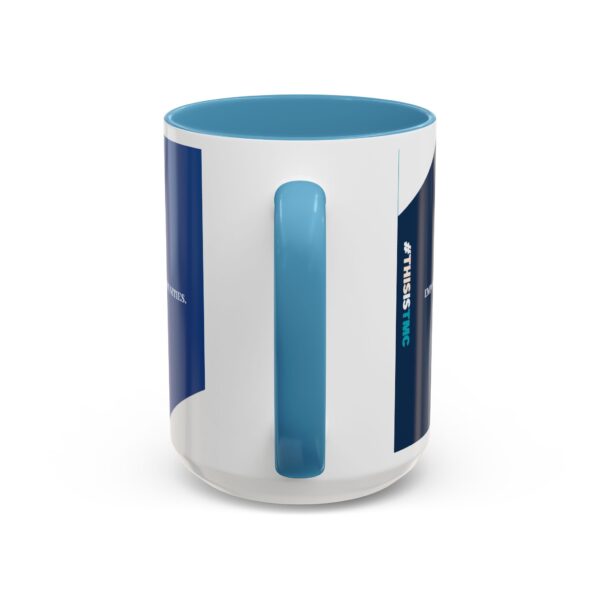 TMC Blue Swirl logo mug | Accent Coffee Mug 11oz or 15oz - Image 24