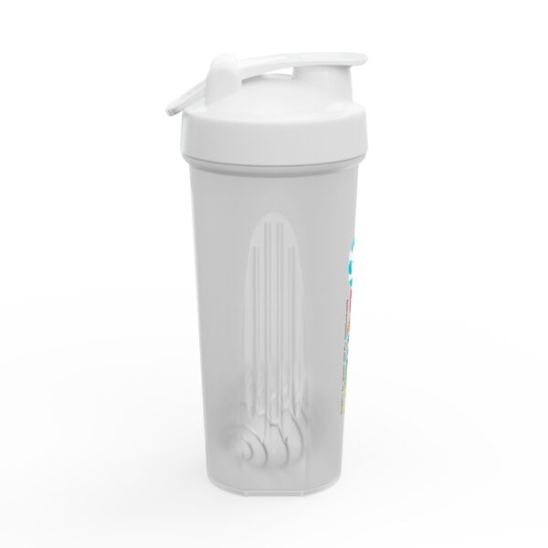 Zumba Logo Protein Shaker Bottle – Colorful Fitness Shaker for Gym & Dance Workouts - Image 2