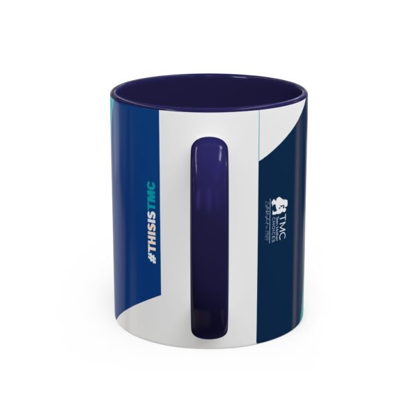 TMC Blue "Uncertainty to Empowerment" mug | Accent Coffee Mug 11oz or 15oz - Image 4