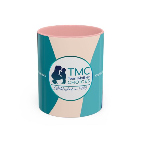 TMC Blue Swirl logo mug | Accent Coffee Mug 11oz or 15oz - Image 5