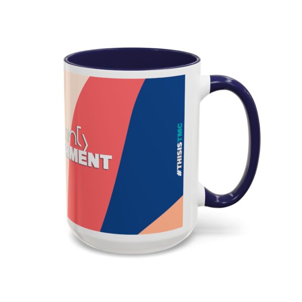 TMC Colorful "Uncertainty to Empowerment" mug | Accent Coffee Mug 11oz or 15oz - Image 10