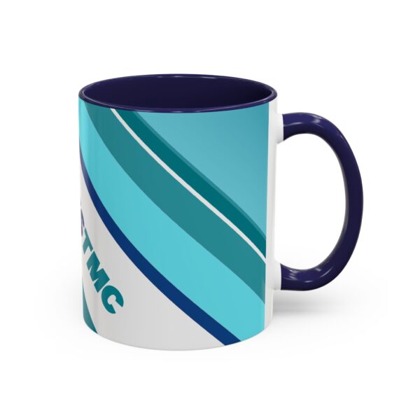 #ThisisTMC blue logo mug | Accent Coffee Mug 11oz or 15oz - Image 2