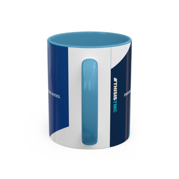 TMC Blue Swirl logo mug | Accent Coffee Mug 11oz or 15oz - Image 20