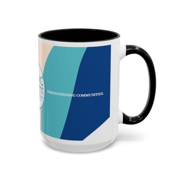 TMC Blue Swirl logo mug | Accent Coffee Mug 11oz or 15oz - Image 30